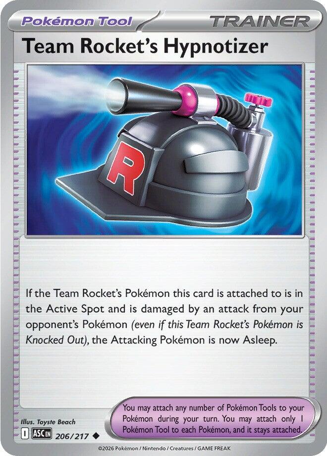 Team Rocket's Hypnotizer - 206/217 (Reverse Holo)