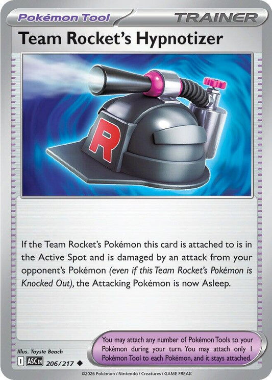 Team Rocket's Hypnotizer - 206/217