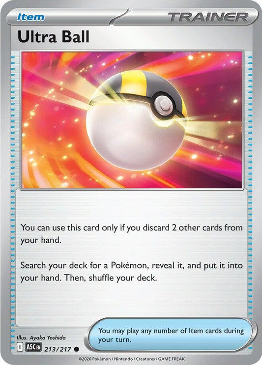 Ultra Ball - 213/217 (Reverse Holo)