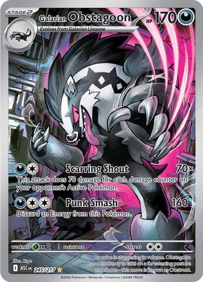 Galarian Obstagoon - 245/217 - 245/217