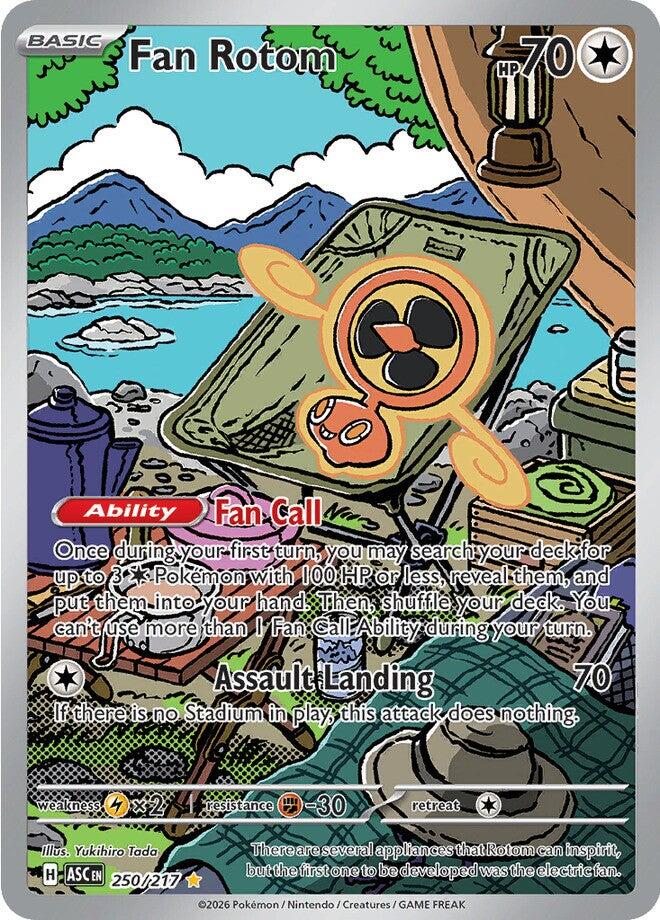Fan Rotom - 250/217 (Holo)