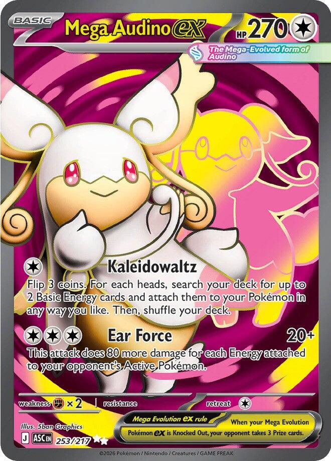 Mega Audino ex - 253/217 (Holo)