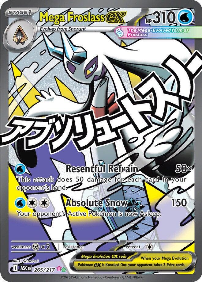 Mega Froslass ex - 265/217 Holo