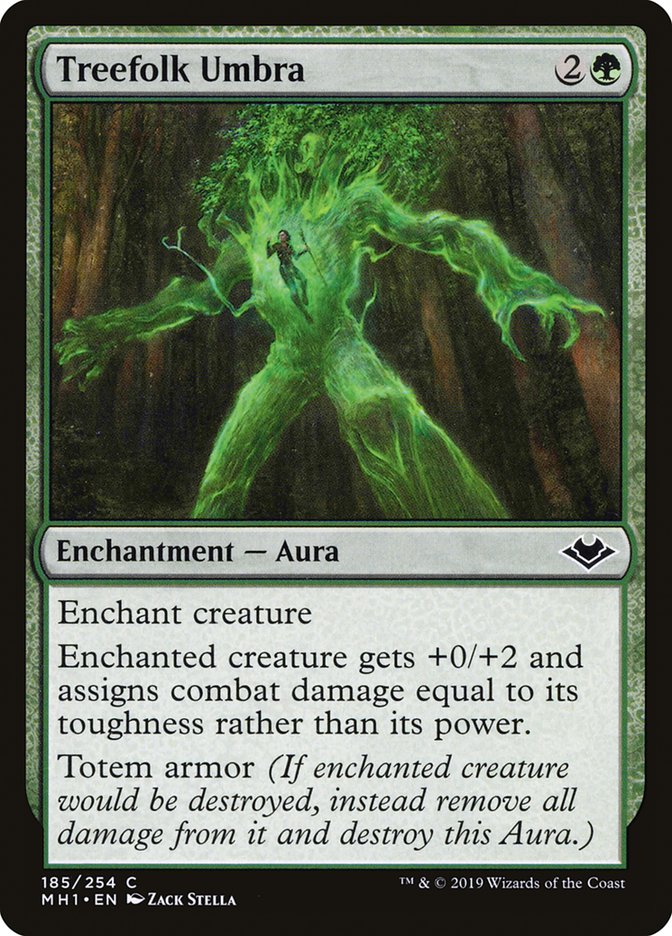 Treefolk Umbra (MH1 185)