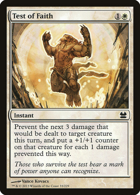 Test of Faith - 33 (Normal) Near Mint_Non-Foil