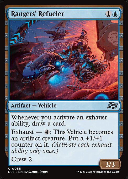 Rangers' Refueler - 55 (Normal) Near Mint_Non-Foil