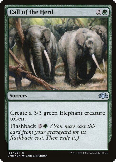 Call of the Herd DMR #153 Foil