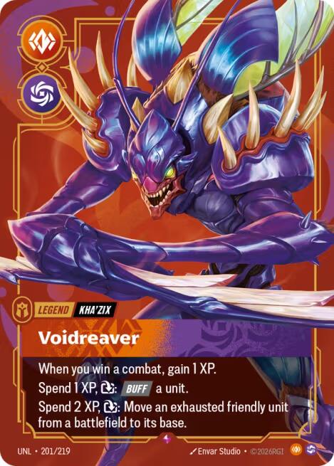 Kha'Zix - Voidreaver - 201/219 (Foil)
