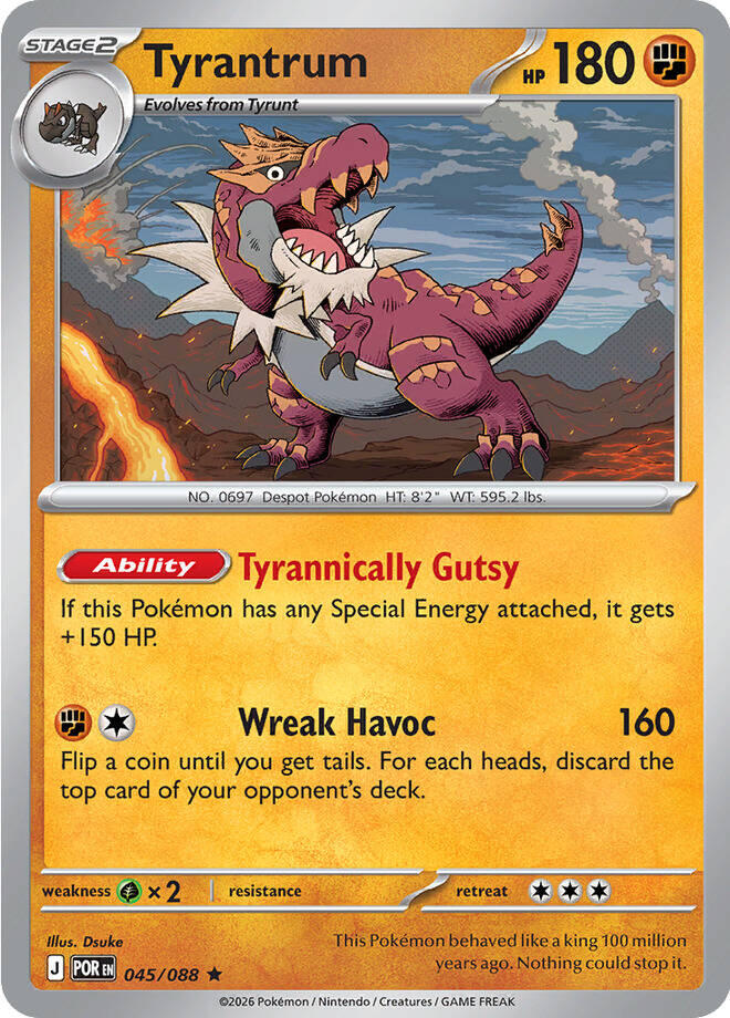 Tyrantrum - 045/088 (Holo)