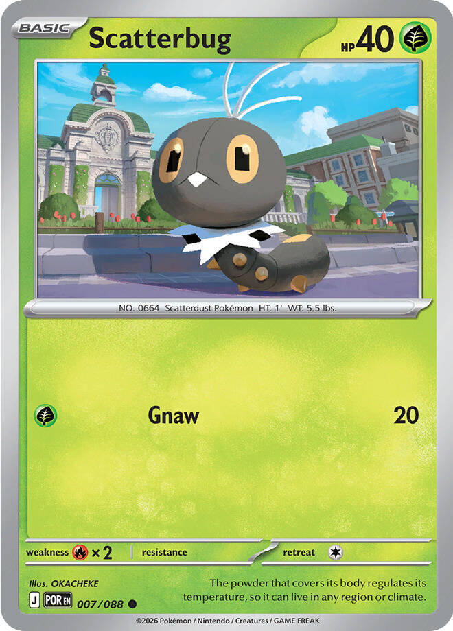 Scatterbug - 007/088 (Reverse Holo)