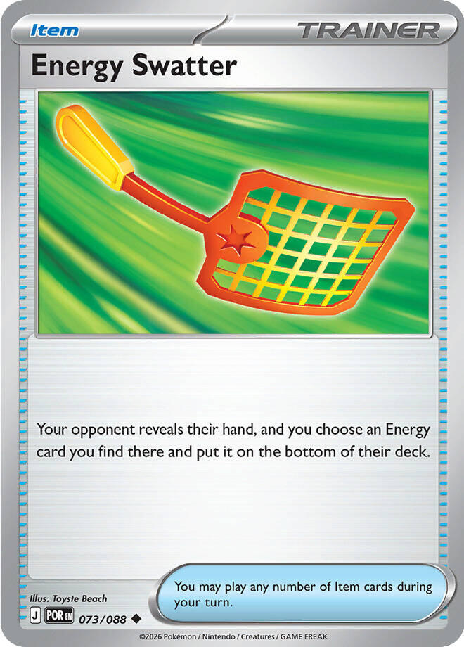 Energy Swatter - 073/088 (Reverse Holo)