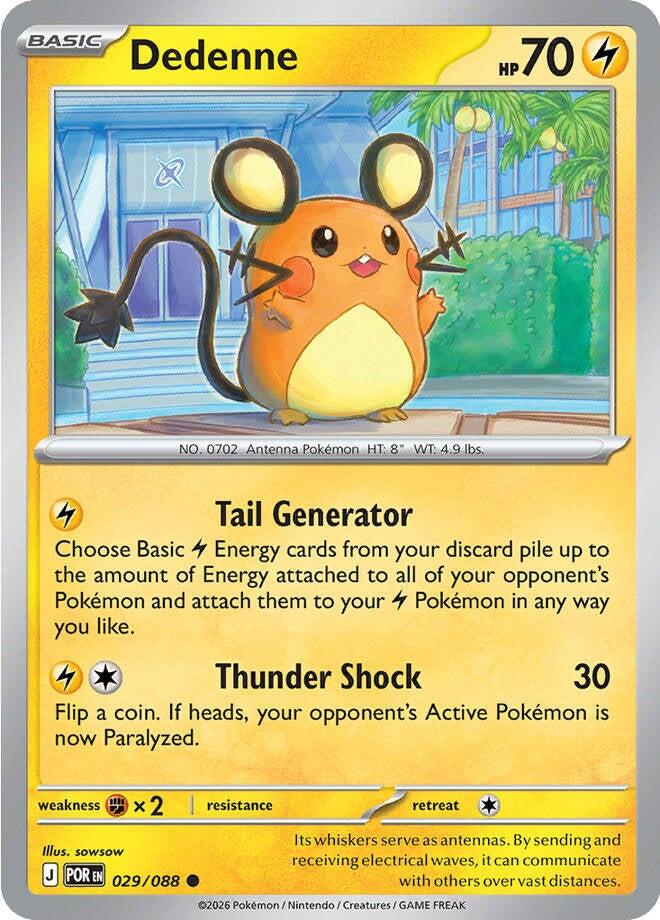 Dedenne - 029/088 (Reverse Holo)