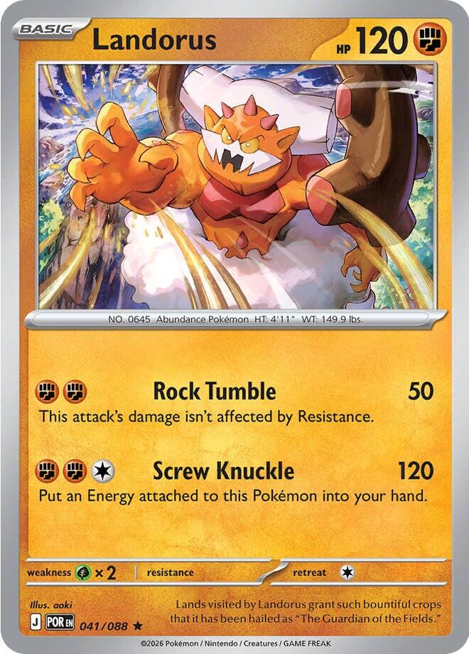 Landorus - 041/088 (Reverse Holo)