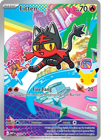 Litten - 044 (Holo)