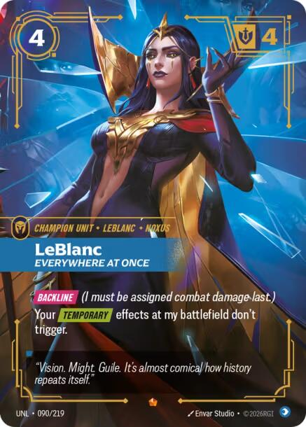 LeBlanc - Everywhere At Once - 090/219 (Foil)