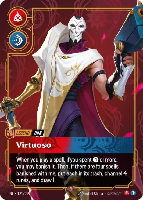 Jhin - Virtuoso - 181/219 (Foil)