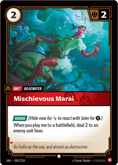 Mischievous Marai - 003/219