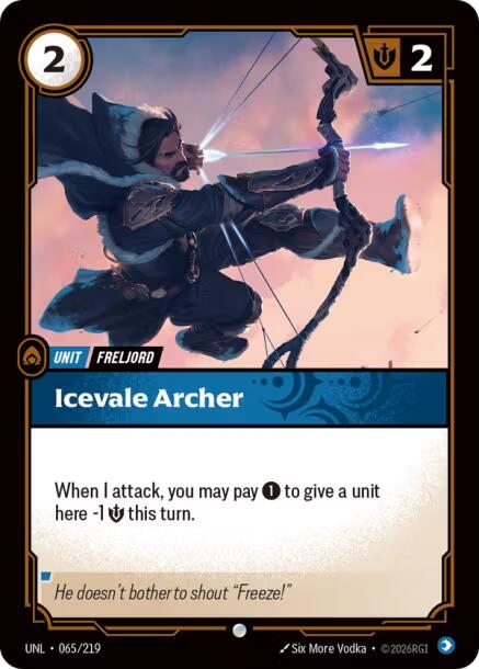 Icevale Archer - 065/219