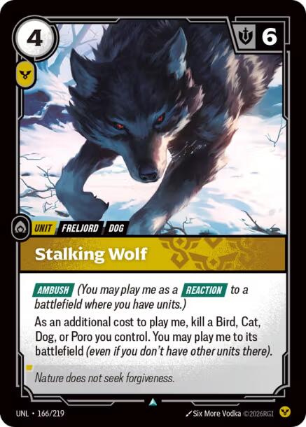 Stalking Wolf - 166/219