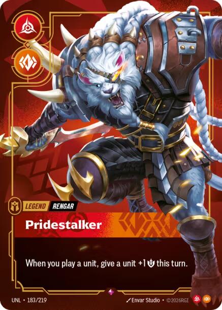 Rengar - Pridestalker - 183/219 (Foil)