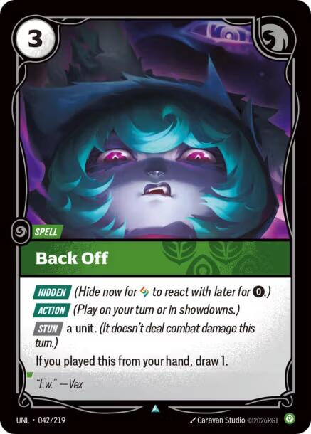 Back Off - 042/219