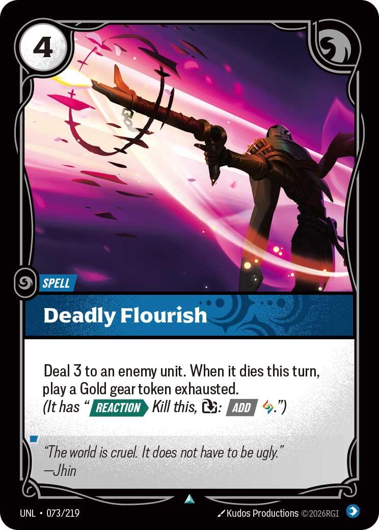 Deadly Flourish - 073/219