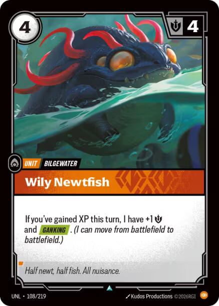 Wily Newtfish - 108/219