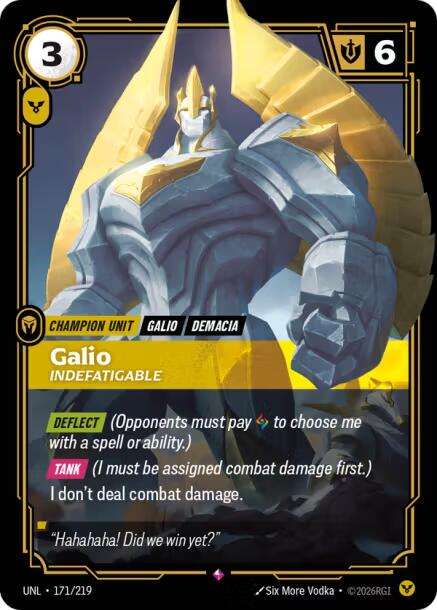 Galio - Indefatigable - 171/219 (Foil)