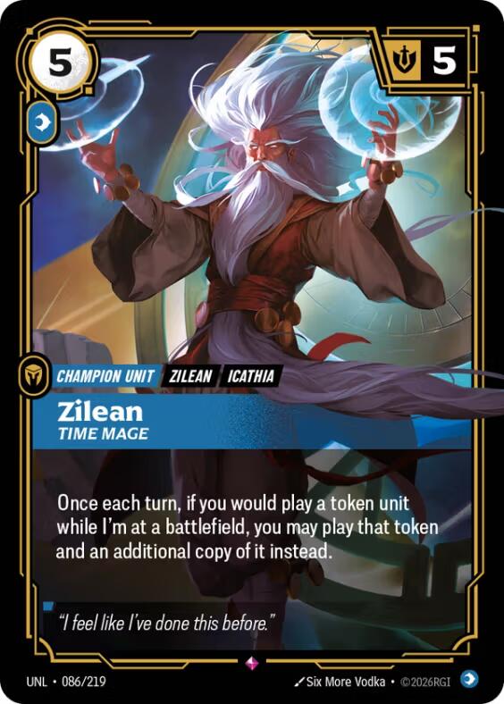Zilean - Time Mage - 086/219 (Foil)