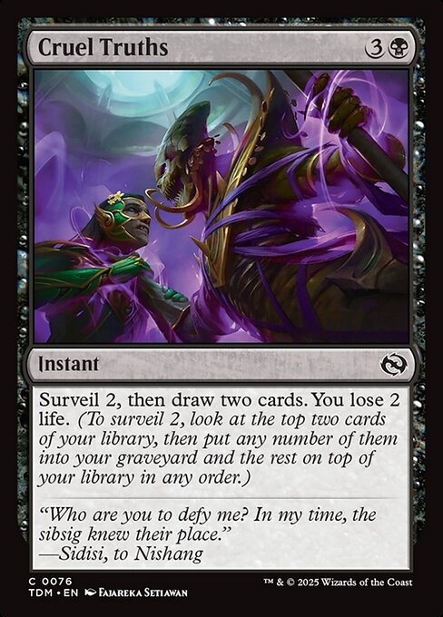 Cruel Truths - 76 (Normal) Near Mint_Non-Foil