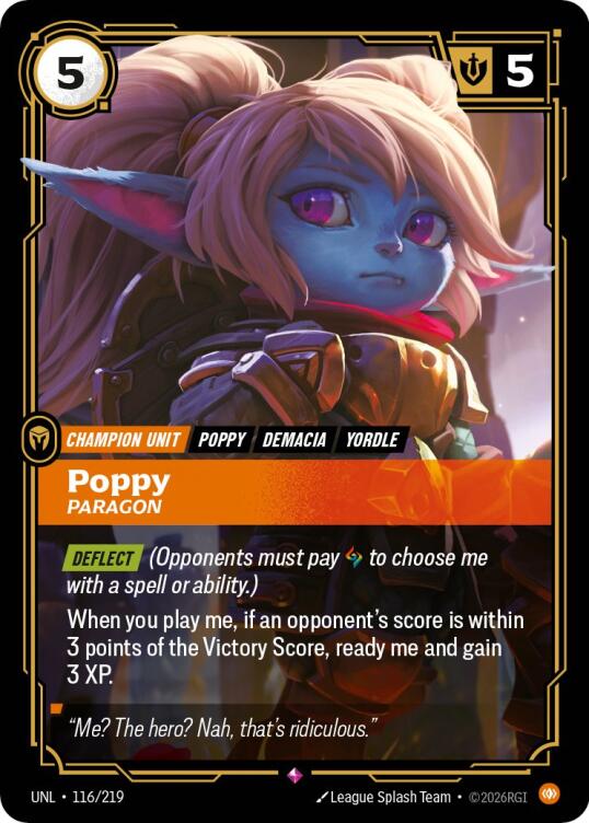 Poppy - Paragon - 116/219 (Foil)