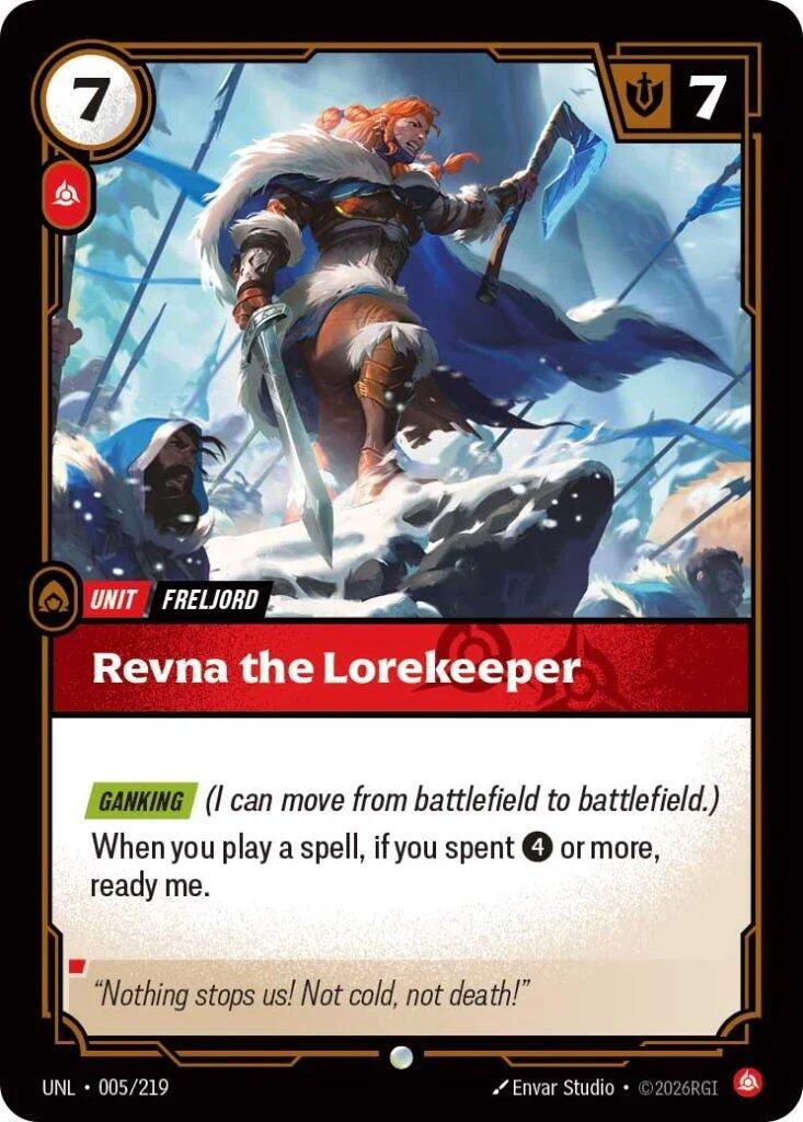 Revna the Lorekeeper - 005/219