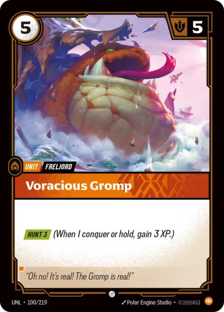 Voracious Gromp - 100/219