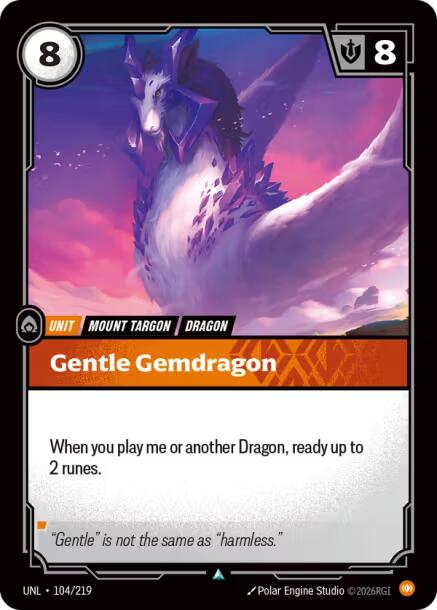 Gentle Gemdragon - 104/219