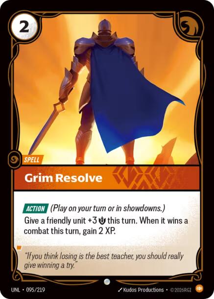 Grim Resolve - 095/219
