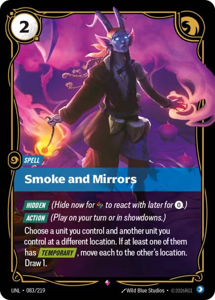 Smoke and Mirrors - 083/219 (Foil)