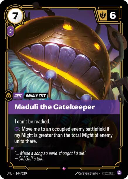 Maduli the Gatekeeper - 144/219 (Foil)