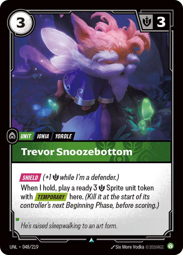 Trevor Snoozebottom - 048/219
