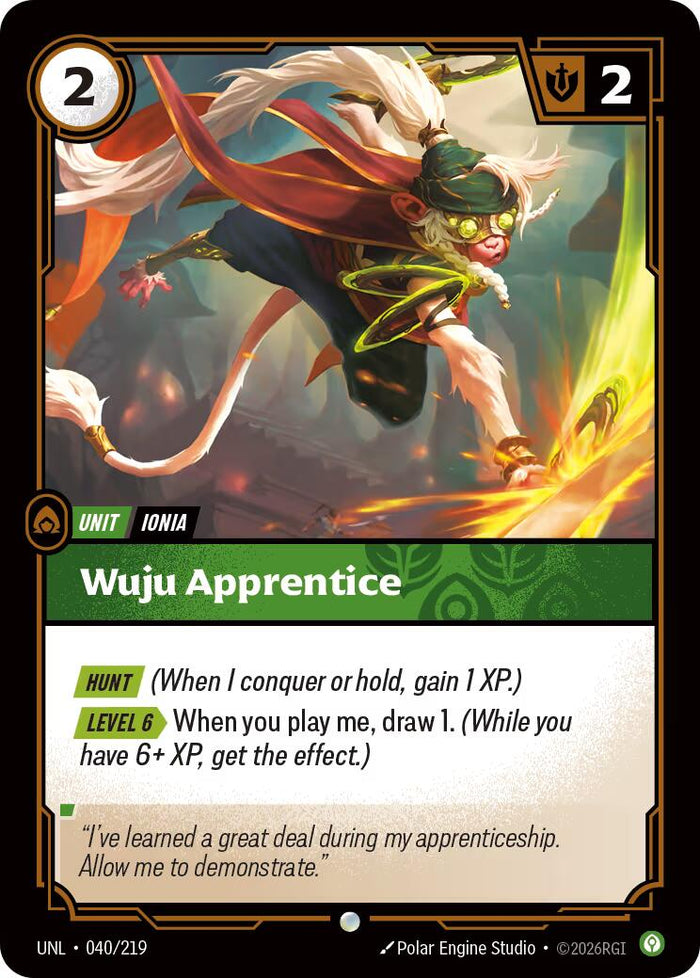 Wuju Apprentice - 040/219