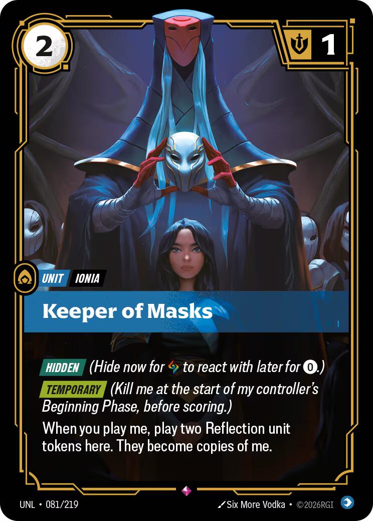 Keeper of Masks - 081/219 (Foil)