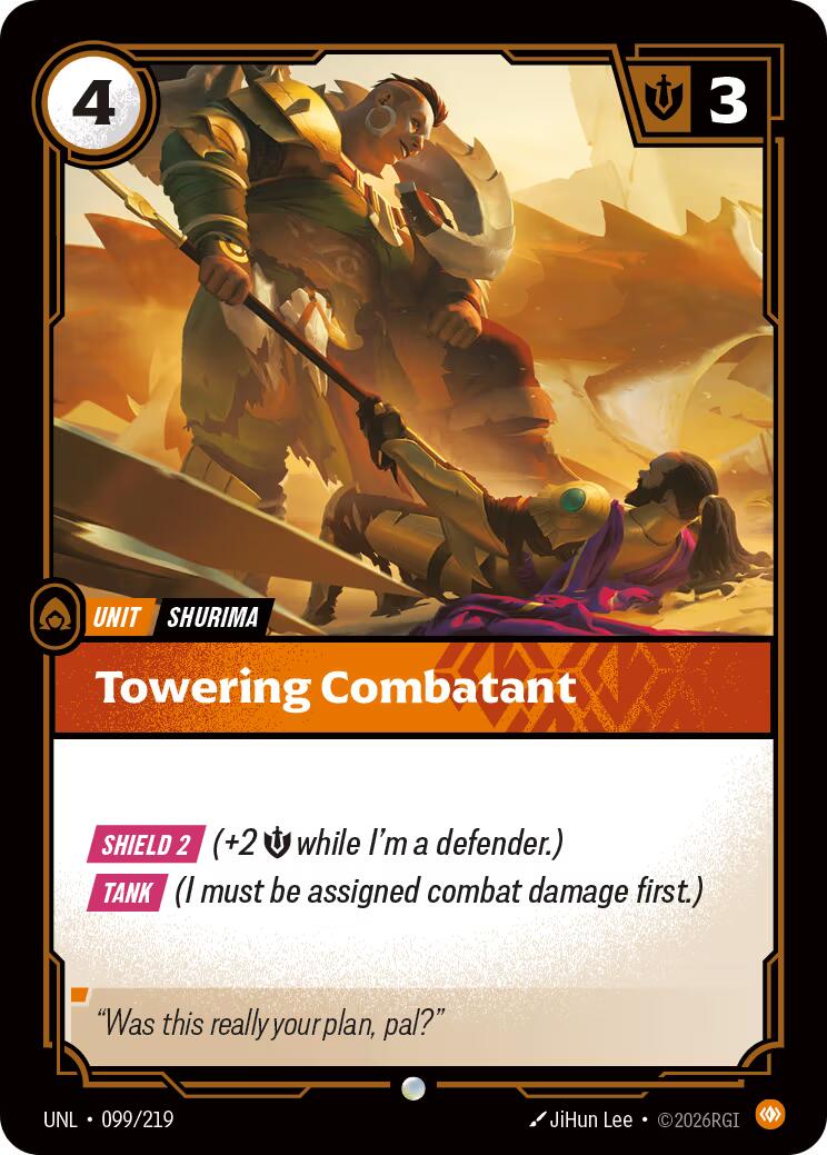 Towering Combatant - 099/219