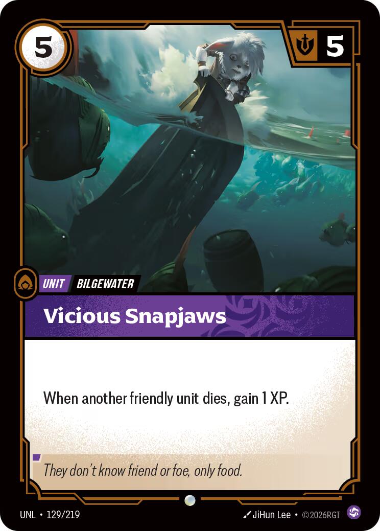 Vicious Snapjaws - 129/219