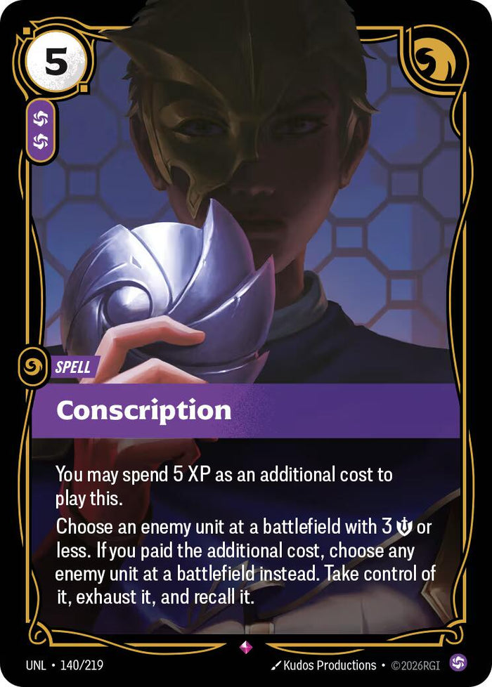 Conscription - 140/219 (Foil)