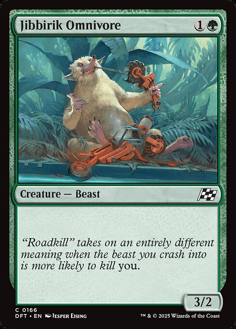 Jibbirik Omnivore - 166 (Normal) Near Mint_Non-Foil