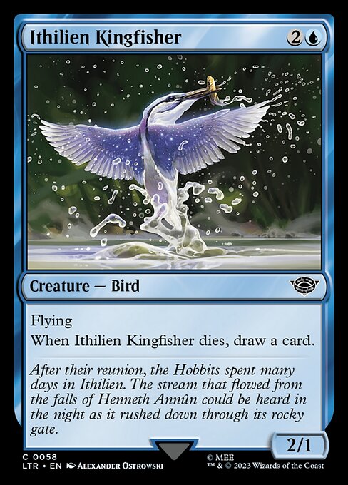 Ithilien Kingfisher - 58 (Normal) Near Mint_Non-Foil