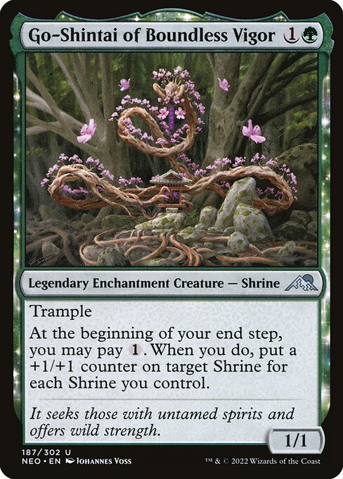 Go-Shintai of Boundless Vigor NEO #187 Non-Foil