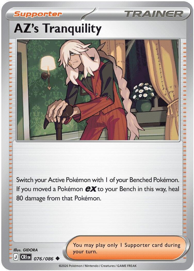 AZ's Tranquility - 076/086 (Reverse Holo)