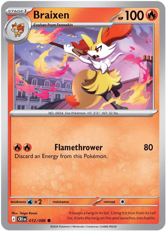 Braixen - 012/086