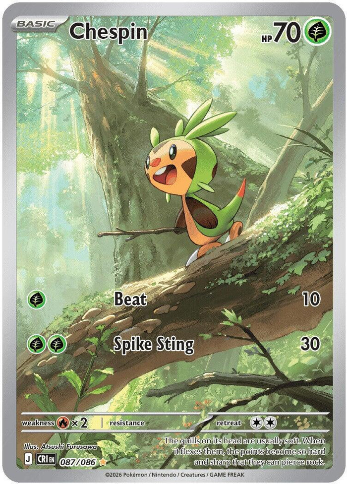 Chespin - 087/086 (Holo)