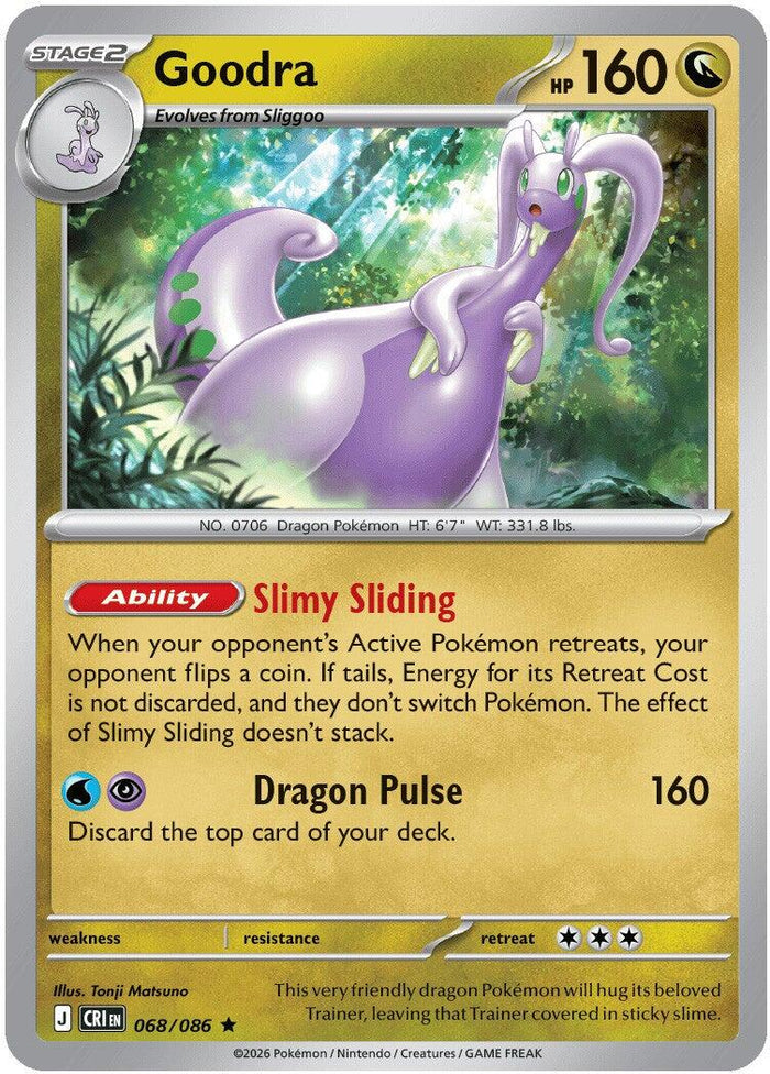 Goodra - 068/086 (Reverse Holo)